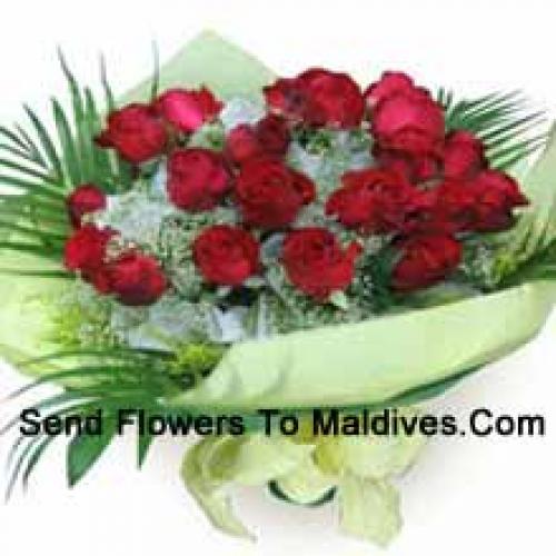 Elegant Cute 12 Red Roses